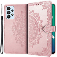 Flip case for Samsung Galaxy A53 5G, Mandala Flower, pink