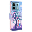 Flip case for Xiaomi Redmi Note 13 Pro 5G, Wallet, Owls & Tree