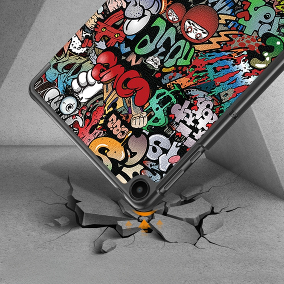Case for Huawei MatePad SE 10.4 2022, Smartcase, graffiti