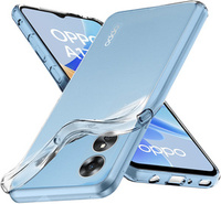Thin Case for Oppo A17, Slim, transparent