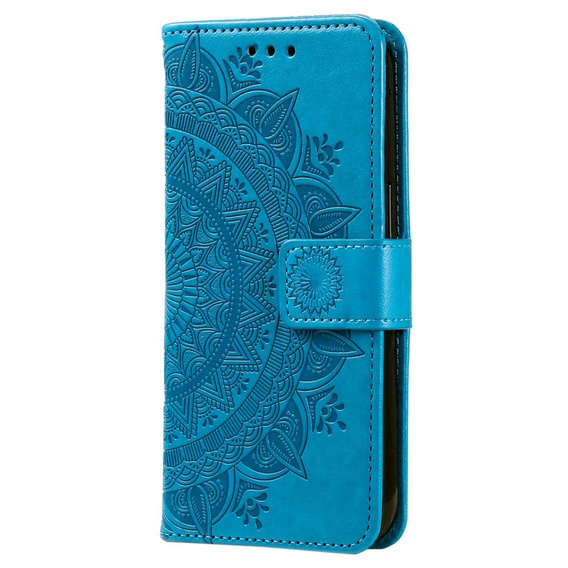 Flip case for Samsung Galaxy A14 4G/5G, Mandala, blue