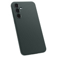 Spigen case for Samsung Galaxy A55 5G, Liquid Air, green + 9H Tempered Glass