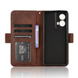 Flip case for Motorola Moto G85, Card Slot, brown