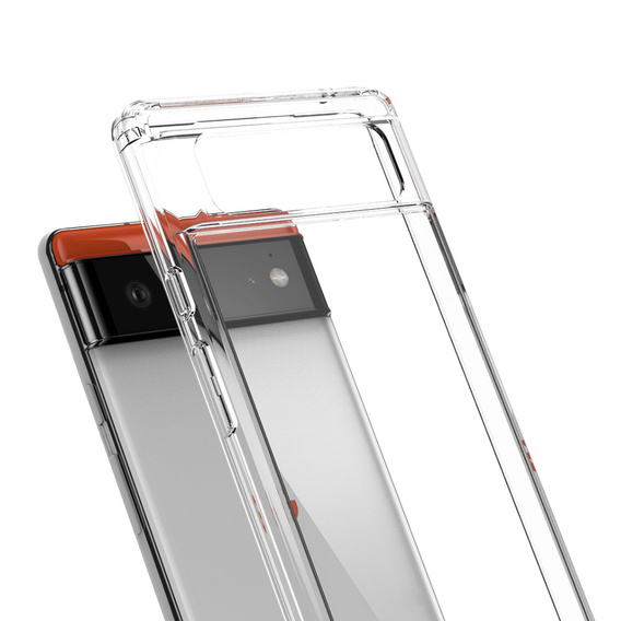 Case for Google Pixel 6, Fusion Hybrid, transparent