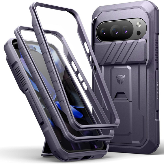 Armoured Dexnor case with camera aperture and stand for Google Pixel 10 / Pixel 10 Pro