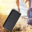 Flip case for Xiaomi Redmi Note 12 4G, Wallet Smart Magnet, black