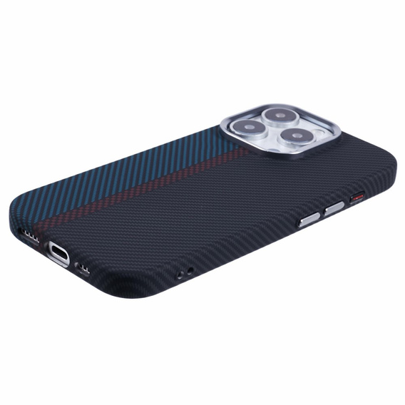 MagSafe's iPhone 16 Pro Case, Carbon Fiber, black / blue