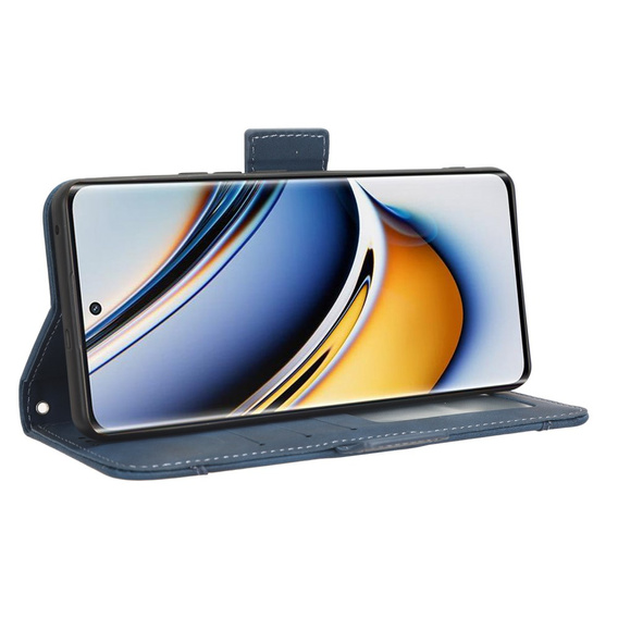 Flip case for Realme 11 Pro 5G / Pro+ 5G, Card Slot, dark blue