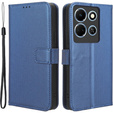 Flip case for Infinix Note 30 5G, Wallet Smart Magnet, blue