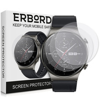 3x ERBORD hydrogel film for Huawei Watch GT 2 Pro