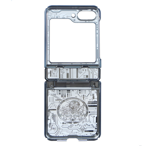Case for Samsung Galaxy Z Flip 5 5G, Mechanical Legend, black
