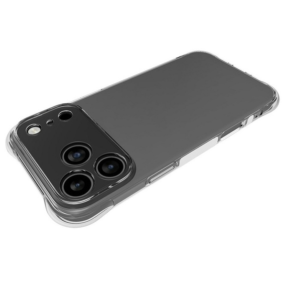 TPU sleeve - reinforced corners, camera protection for iPhone 17 Pro Max