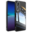 Case for Sony Xperia 1 VI, Fusion Hybrid, with camera protection, transparent / black