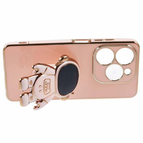 Case for Infinix Hot 40i, Astronaut, pink