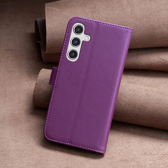 Flip case for Samsung Galaxy A55 5G,BINFEN Wallet, purple