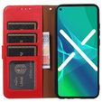 Flip case for OnePlus 11 5G, KHAZNEH RFID, Dual Color, red