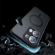 Case for Oppo Reno 13 Pro, for MagSafe, ERBORD Matt Case, black