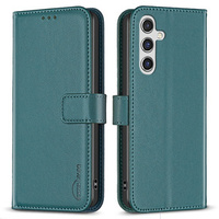 Flip case for Samsung Galaxy A55 5G,BINFEN Wallet, green