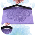 Flap case for Xiaomi Redmi Pad SE 11", flower, purple
