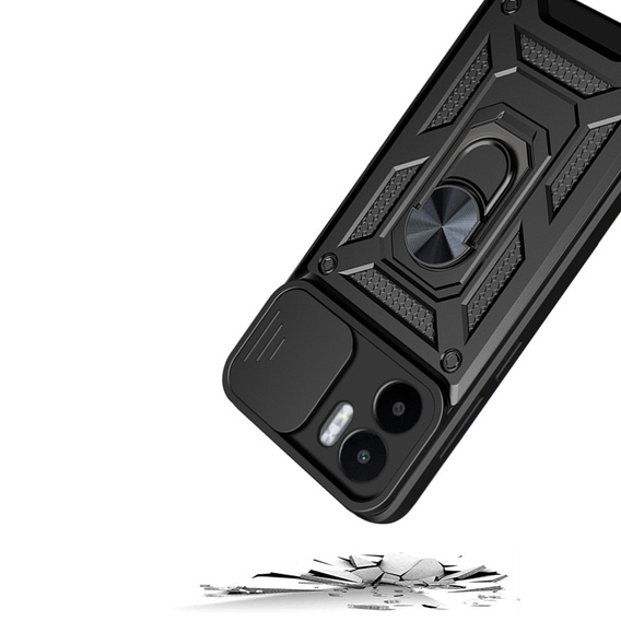 Case for Xiaomi Redmi A1 4G / A2 4G, CamShield Slide, black