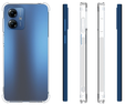 Case for Motorola Moto G14, Dropproof, transparent