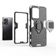 Case for Xiaomi Poco X5 Pro 5G, Kickstand Ring, black