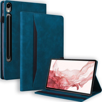 Case for Samsung Galaxy Tab S10 FE+ Plus, Classic, with space for stylus, blue