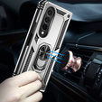 Armor Case for Samsung Galaxy Z Fold 4 5G, Nox Case Ring, silver