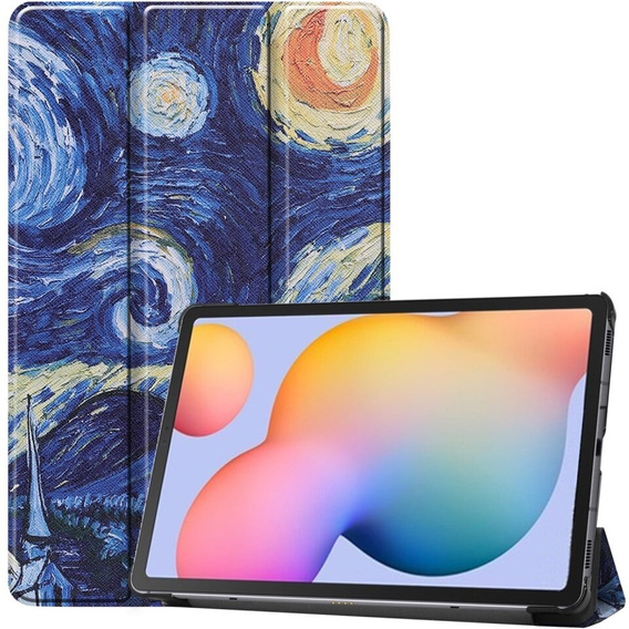 Case for Samsung Galaxy Tab S6 Lite, Smartcase, painted pattern