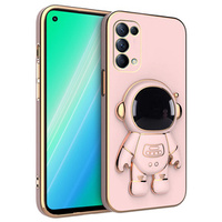 Case for Oppo A74 5G, Astronaut, pink
