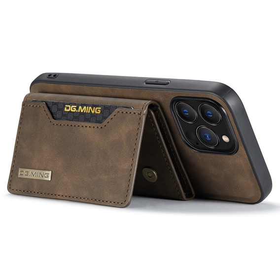 Case for iPhone 14 Pro Max, DG.MING 2in1, coffee