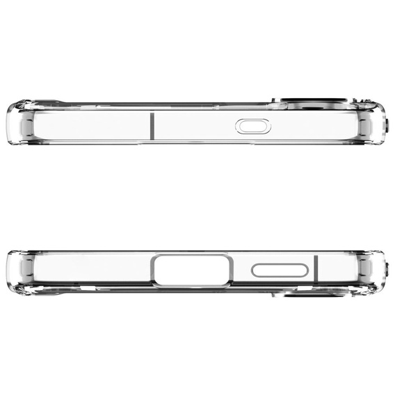 Spigen Ultra Hybrid MagSafe case for Samsung Galaxy S25 Ultra, Clear / White