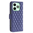 Flip case for Infinix Hot 40i, Wallet, BINFEN COLOR, blue