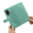 Flip case for Oppo Reno5 Z / A94 / A95 5G, Mandala, green