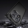 Case for Xiaomi Redmi Note 14 Pro, Carbon, black
