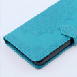 Flip case for Motorola Moto G54 5G, Mandala, blue