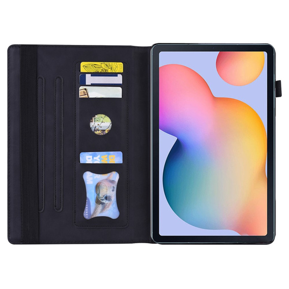 Case for Samsung Galaxy Tab S6 Lite, Classic, with space for stylus, black