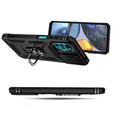 Case forMotorola Moto G22, CamShield Slide, black