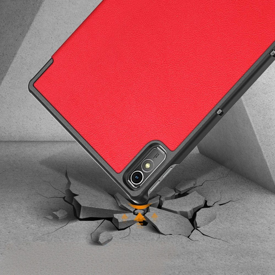Case for Lenovo Tab P11 Gen 2 TB350FU TB350XU 11.5", Smartcase, red