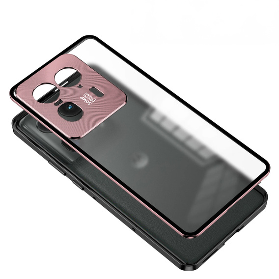 1 x Case for Motorola Edge 50 Ultra, Frame Case, pink