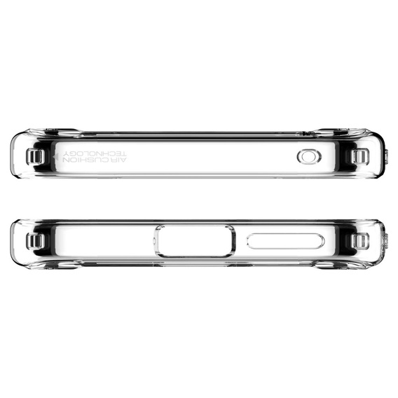 Spigen MagSafe Case for Google Pixel 9A, Ultra Hybrid, transparent / white + 9H Tempered Glass