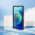 IP68 Waterproof Case for Xiaomi Redmi Note 13 5G, Redpepper, black