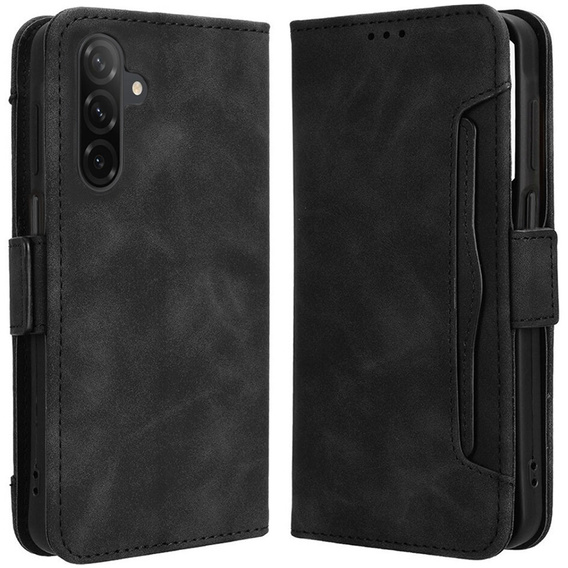 Flip case for Samsung Galaxy A26, Card Slot, black