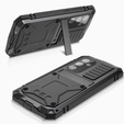 Armored case for Samsung Galaxy S25, R-JUST, black