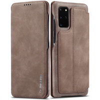 Flip case for Samsung Galaxy S20 FE, LC.IMEEKE, coffee
