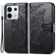 Flip case for Xiaomi Redmi Note 13 Pro 5G, Butterfly, black