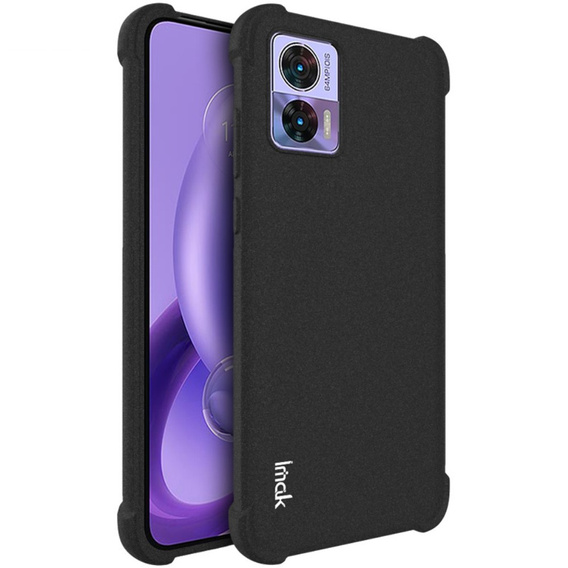 IMAK case for Motorola Edge 30 Neo 5G, Dropproof, black