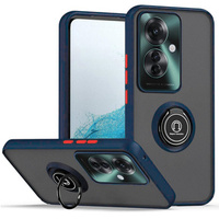 Case for Oppo Reno 11F 5G, Frosted Ring, blue