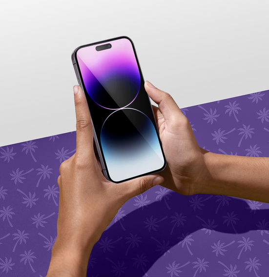 Shy Palm Privacy Tempered Glass for iPhone 14 Pro