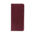 Flip case for Samsung Galaxy A54 5G, Smart Magnetic, maroon + 9H glass